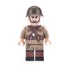 Compatible Transfronterizo Segunda Guerra Mundial Militar Minifigura Equipo Armas Octavo Ejército de Ruta Ejército Soviético Ejército Alemán Británico Bloque de Construcción Minifigura Juguetes