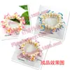 Venta de Liquidación Flor de Arcilla Blanda de 22 mm Plumeria Agujero Doble Pulsera de Cristal con Cuentas DIY Accesorio Creativo para el Cabello Collar Materiales para Joyería