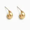Pendientes Geométricos Simples de Moda Retro Francesa con un Ambiente de Lujo Ligero, Joyería Versátil Estilo Europeo y Americano para el Uso Diario de Mujeres