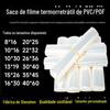 Spot atacado Calor encolhível saco pof Calor encolhível saco sapatos shrink saco doméstico pvc Calor encolhível saco de filme Shenzhen fabricantes