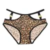 Panty Sexy de Doble Tamaño con Diseño Hueco, Tirantes Finos, Hebilla Metálica, Cobertura Media, Atractivo Apasionado, Cómodos Panties de Seda de Hielo