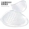 Almohadilla Transparente para el Antepié, Almohadilla para el Antepié, Tacones Altos, Almohadilla de Cristal Adhesiva de Media Talla, Media Planta Gruesa, Media Almohadilla Antideslizante