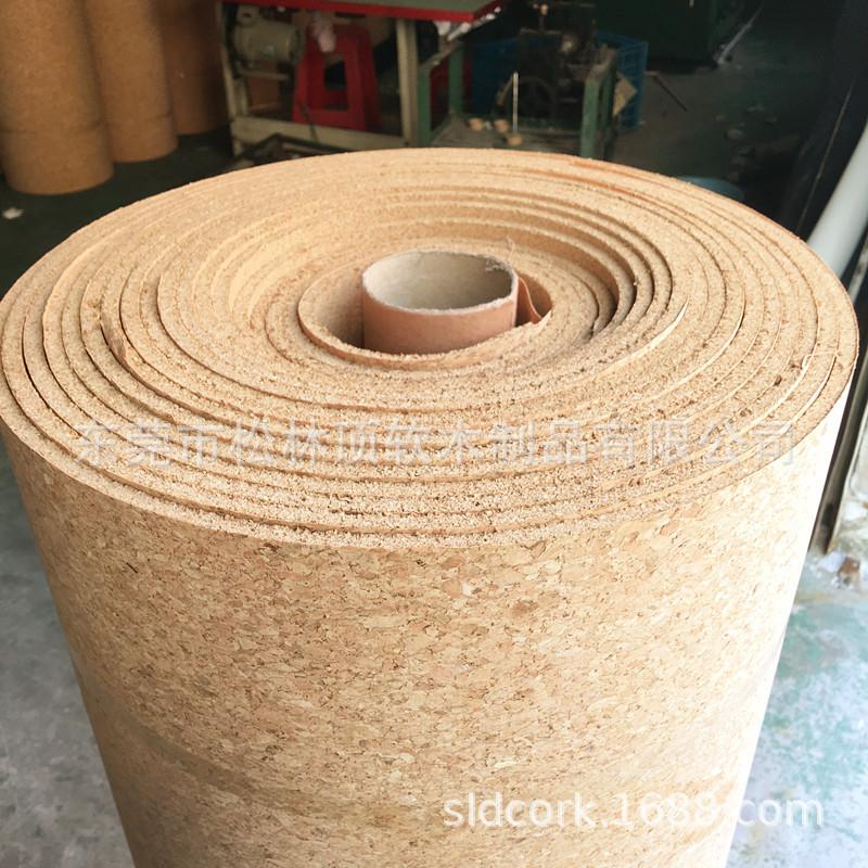 成卷大碎花软木卷材9mm