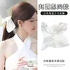 Goma para el pelo de cuadros morados estilo Zhao Lusi para mujer, Sujetador de coleta de alta gama para otoño e invierno, Accesorio para moño