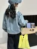 Chaqueta de Mezclilla de Otoño para Niñas 2026 Nuevo Estilo Coreano Chaqueta Casual para Niñas Mayores, Top de Primavera y Otoño para Niños
