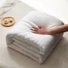 Colcha de Algodón Puro Relleno de Algodón Núcleo de Colcha de Algodón Funda Interior Tela de Gasa Algodón Lavado Funda Protectora Tela de Funda de Colcha a Prueba de Suciedad