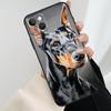 Adecuado para funda de teléfono iPhone 17, Nuevo modelo de comercio exterior, Funda de teléfono de animal Doberman para pareja y hogar