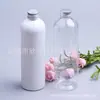 Botellas de 400 ml con tapa de aluminio, adecuadas para medicamentos líquidos, champú, cebo, gel de baño y limpiador facial