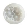 Molde de Silicone Flor Gardênia Frangipani Molde de Gesso para Aromaterapia Molde para Bolo de Chocolate Fondant