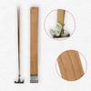 Núcleo de repuesto de madera de una palabra de dos piezas juguete educativo DIY para padres e hijos vela perfumada con flor de gardenia de interior mecha suplementaria