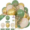 Set de Globos de Látex Transfronterizo de 12 pulgadas Globos Redondos con Lentejuelas Fiesta Niña Día de San Valentín Boda Globos para Fiesta
