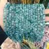 Plantas Acuáticas Naturales Calcedonia Flotante Cuentas Sueltas Accesorios para Joyería DIY Pulseras Pulseras Accesorios para Ropa Cuentas para Collares