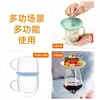 Tapa de Silicona de Grado Alimenticio Transfronteriza para Taza, Cubierta Antipolvo para Taza de Agua, Taza de Té, Resistente a Altas Temperaturas, Anti quemaduras, Base Aislante Térmico, Estante de Almacenamiento para Tazas de Café