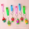 Novo Chaveiro Pingente Tranças Desenho Animado Menina Pingente para Bolsa de Meninas Suprimentos para Máquina de Garra Venda por Atacado Pequenos Presentes