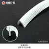 Kabu Caja de Luz Tira de Silicona para Sellado de Bordes Accesorios Caja de Luz para Teléfono sin Marco Película Suave Tejido Elástico Tira de Sellado de Borde Plano Tira Suave
