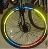 Freio a disco anel de aço de bicicleta adesivos reflexivos adesivos de anel de carro adesivos de roda de bicicleta equipamentos