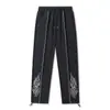Edición Especial Transfronteriza2026 Nuevo Modelo Pantalones de Tela Taslan de 105g con Puntada de Línea y Estampado Pantalones Casuales de Pierna Recta