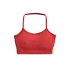Camisola Sexy Pequeña con Cuello Halter Espalda Bonita para Mujer Verano Nueva Ajustada Ultra Corta Sin Mangas Camisa Base
