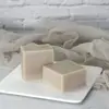 [En Stock] Wholesale del Fabricante Jabón Frío Hecho a Mano Qizi Blanco Limpiador Facial Jabón Limpiador de Magnesio Polvo de Jade Blanco Fijo