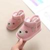 Zapatos de Algodón para Bebés Niños Botas con Felpa Invierno Nuevas Botas de Nieve para Niños Niñas Suela Suave Zapatos Cálidos para Niños