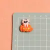 Dibujos Animados Calabaza de Halloween Calavera Resina Joyería Accesorios DIY Funda de Teléfono Móvil Llavero Pasador Hebilla de Zapato Material Lote