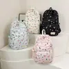 Mochila Estudantil Nova Estilo Moda Conjunto de Três Peças para Meninas Estampa Fofa Versátil Tendência Mochila de Alto Valor
