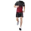 Roupas de Fitness de Verão de Manga Curta e Finas Roupas de Basquete Badminton Camiseta Esportiva Masculina Seda Gelo Secagem Rápida Roupas Traje de Corrida
