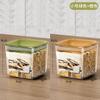 Latas Selladas, Cajas de Almacenamiento de Cocina para Granos, Latas de Plástico Transparente de Grado Alimenticio, Cajas Selladas, Productos Secos, Latas de Almacenamiento de Té