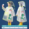 Capa de chuva infantil para alunos do ensino fundamental I e II, especialmente projetada para meninos e meninas, proteção completa contra chuva para o corpo todo, poncho de chuva espesso para bebês, atacado