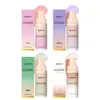 Creme de Base Zephoco que Muda de Cor (Branco) Leve, Amigo da Pele, Longa Duração, Retém a Umidade, Creme de Base Transparente