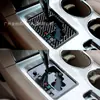 Adecuado para Toyota 08-13 Highlander panel de control central de fibra de carbono pegatinas decorativas accesorios de modificación interior