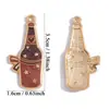 Venta Caliente Transfronteriza Chica Vaquera Occidental Colgante de Gota de Aceite Accesorios de Joyería de Aleación DIY Colgante para Bolso Llavero