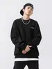 Moda Masculina Estilo Coreano y Japonés Sudadera Estampada de Moda Estilo Americano para Hombre Primavera 2025 Nueva Chaqueta Suelta Retro para Pareja Q