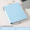 Cuaderno A5 Cuaderno de Oficina Personalizado con Portalápiz Piel Suave Patrón Lichi Bloc de Notas Libro de Registro para Reuniones de Negocios