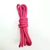 3mm En Stock Bolsa Suelta Tiradores de Cremallera Accesorios Tejido a Mano Serie Miu Paracord Núcleo de Poliéster Correa Redonda para Bolsa Transfronterizo