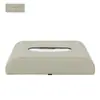 Caja de pañuelos para coche caja de pañuelos para coche de cuero asiento interior del coche caja de papel para coche caja de papel para coche de negocios