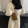 Bolso Retro Shell Bolso Flor Vieja Bolso para Teléfono Móvil Nicho Moda Nueva 2025 para Mujer Bolso de Hombro Mini Ligero