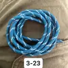 Serie Miu Cuerda Trenzada DIY de 5 mm Cuerda Redonda de Punto de Salto Colorida Cuerda para Bolso Intercolorido Ropa Cinturón Cuerda Sudadera Cordón para Zapatos