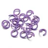 Anel de Abertura Tang Acessórios DIY Ouro Rosa Prata Anel Único Anel Aberto Pulseira de Miçangas Perler Anel Único de Conexão Enfeites Materiais Artesanais