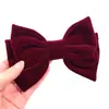 Veludo grande arco hairpin feminino Coreia do Sul ins Internet celebridade de volta cabeça acessórios de cabelo elegante top clipe hairpin clipe cocar