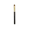 Brocha Cónica para Corrector de Pelo de Cola de Lobo Amarillo para Cubrir Manchas de Acné, Ojeras, Brocha para Labios, Brocha de Maquillaje Redonda Multifuncional para Difuminar