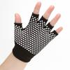 Guantes de Yoga de Verano Antideslizantes de Algodón para Mujer Sin Dedos Transpirables para Fitness Yoga Entrenamiento Guantes de Medio Dedo