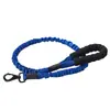 Correa para Perro Elástica Acolchada con Mango de Espuma, Cuerda Retráctil Anti-Shock para Paseo de Perros Medianos y Grandes, Correa para Mascotas
