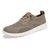2025 Novo Modelo Transfronteiriço Leve com Cadarço Casual Sapatos Masculinos Loafers Respiráveis em Fly-Knit para Homens em Tamanhos Grandes