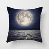 Hermosa Estrella Creativa Súper Suave Estampado Galaxia Cojín Lumbar Cojín de Respaldo Funda de Almohada Funda de Almohada Suave Personalizable