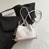 Bolsa Transversal Bucket Nova Tendência da Moda Design de Nicho Fechamento com Cordão Bolsa de Ombro Único para o Dia a Dia Bolsa de Mão de Grande Capacidade