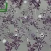 Encaje Bordado con Lentejuelas y Perlas Tridimensionales, Parche para Decoración del Pecho Frontal de Vestido de Noche, Accesorios para Disfraces de Baile