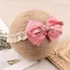 Nova Faixa de Cabelo com Laço para Crianças Acessórios de Cabelo Faixa de Renda para Bebê Acessórios de Cabeça para Bebê Adereços de Fotografia Comércio Exterior em estoque