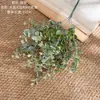 Folha de Dinheiro de Eucalipto Flores Artificiais Plantas Verdes Falsas Atacado Decoração de Casamento Artesanato Estilo Ins Fabricante Transfronteiriço