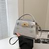 Bolso de Mano Versátil de Moda Verano 2026 con Textura, Bolso de Hombro, Bolso Cruzado, Alto Valor Estético, Bolso Kelly Simple y Único para el Día a Día
